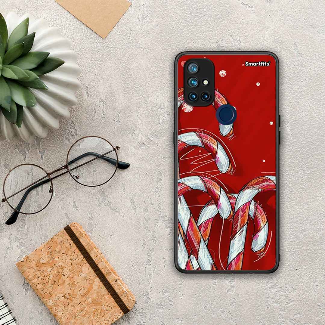 Candy Cane - OnePlus Nord N10 5G case