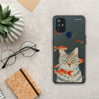 Thumbnail for Cat Goldfish - OnePlus Nord N10 5G case