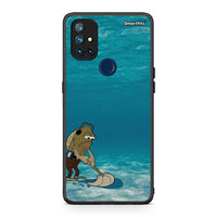 Thumbnail for OnePlus Nord N10 5G Clean The Ocean Θήκη από τη Smartfits με σχέδιο στο πίσω μέρος και μαύρο περίβλημα | Smartphone case with colorful back and black bezels by Smartfits