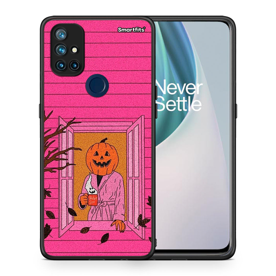 Halloween Pumpkin Lady - OnePlus Nord N10 5G case