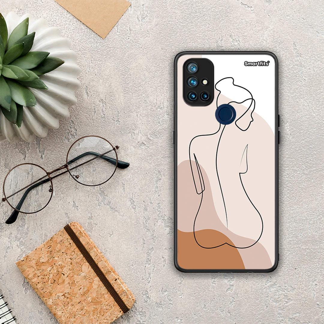 Lineart Woman - OnePlus Nord N10 5G case