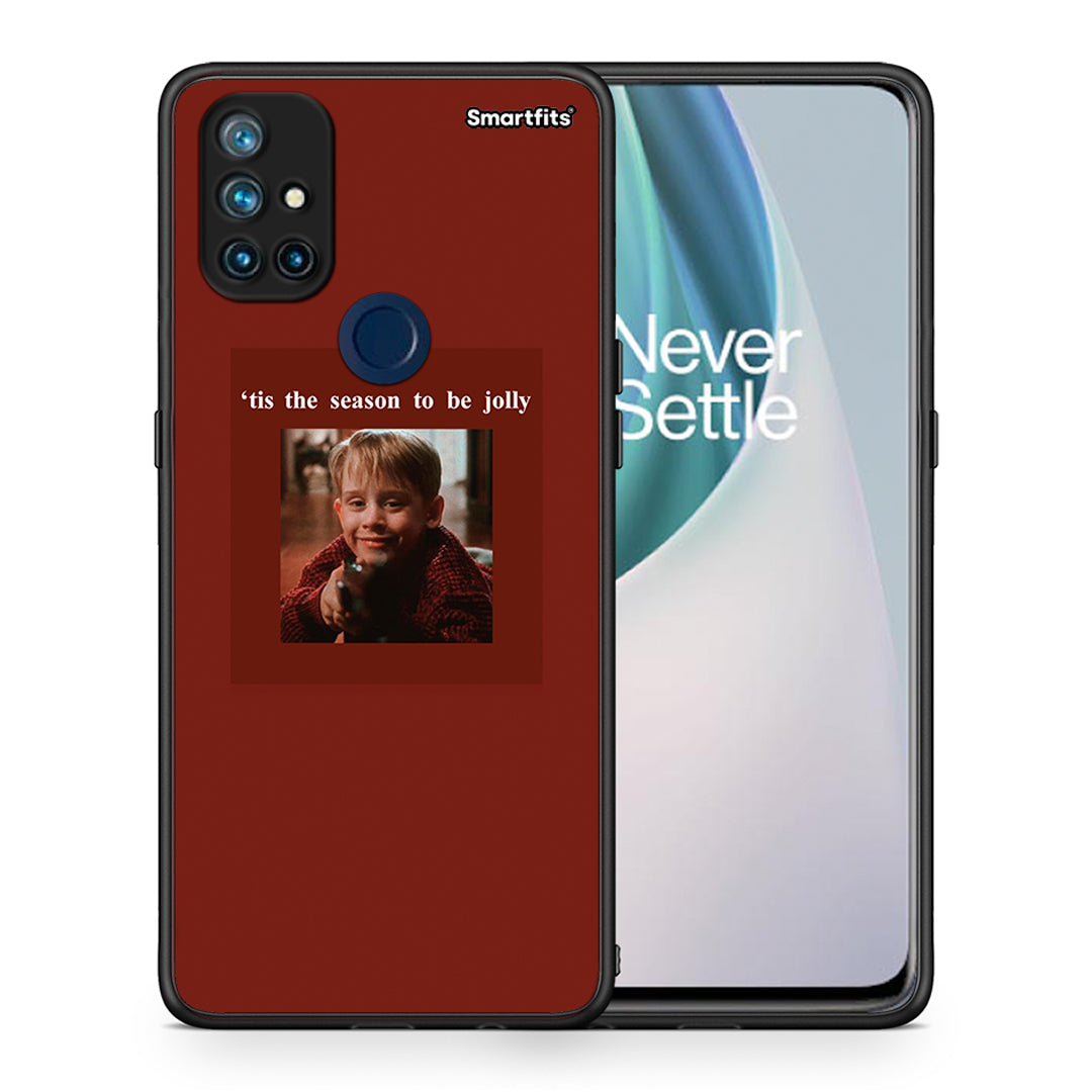 Θήκη OnePlus Nord N10 5G Xmas Ultimate Spirit από τη Smartfits με σχέδιο στο πίσω μέρος και μαύρο περίβλημα | OnePlus Nord N10 5G Xmas Ultimate Spirit case with colorful back and black bezels