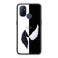 Thumbnail for OnePlus Nord N100 Angels Demons θήκη από τη Smartfits με σχέδιο στο πίσω μέρος και μαύρο περίβλημα | Smartphone case with colorful back and black bezels by Smartfits