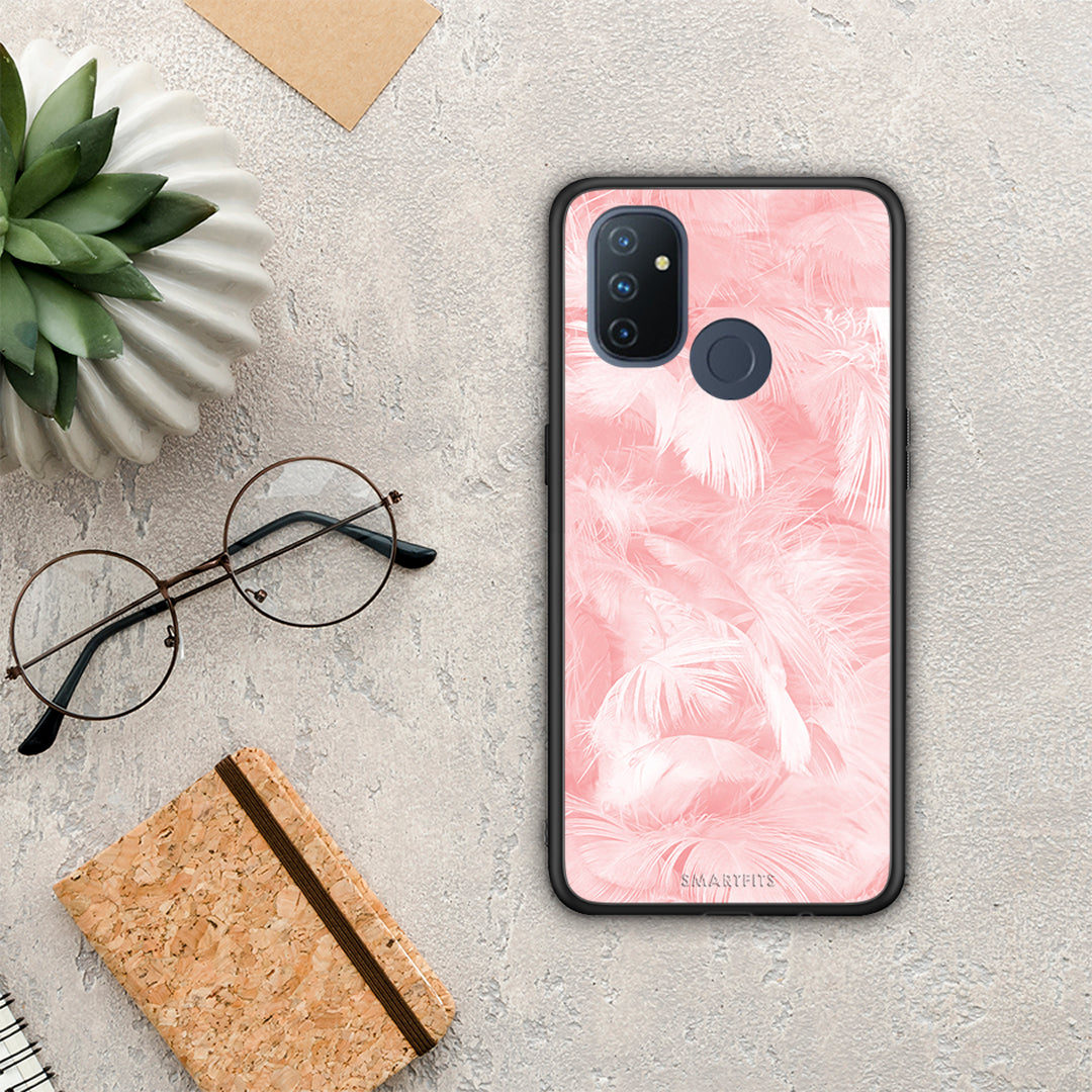 Boho Pink Feather - OnePlus Nord N100 case