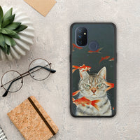 Thumbnail for Cat Goldfish - OnePlus Nord N100 case