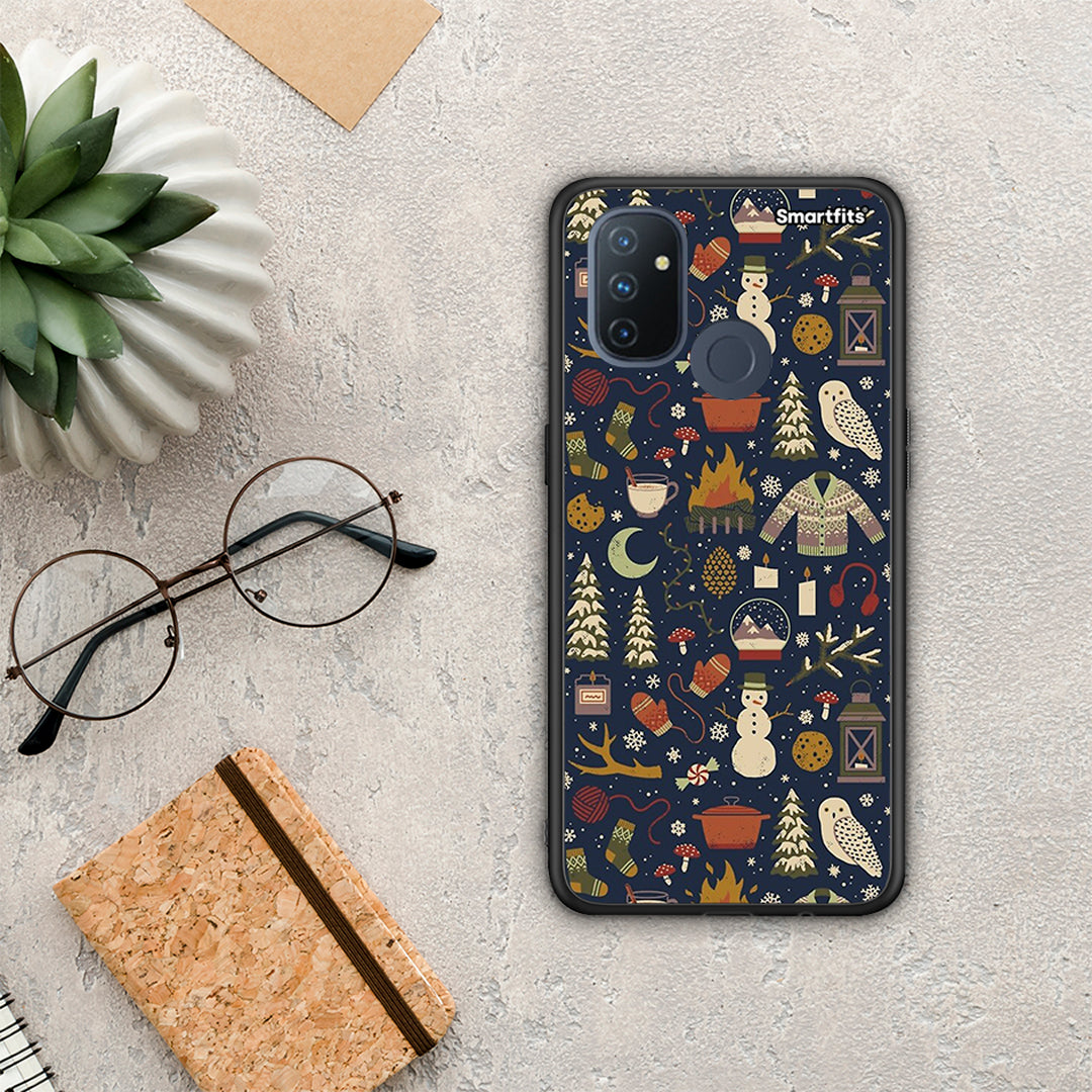 Christmas Elements - OnePlus Nord N100 case