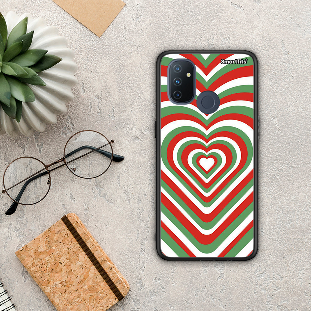 Christmas Hearts - OnePlus Nord N100 Case