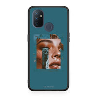 Thumbnail for OnePlus Nord N100 Cry An Ocean θήκη από τη Smartfits με σχέδιο στο πίσω μέρος και μαύρο περίβλημα | Smartphone case with colorful back and black bezels by Smartfits