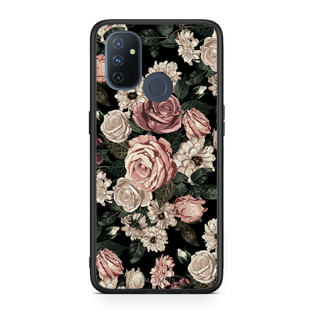 4 - OnePlus Nord N100 Wild Roses Flower case, cover, bumper