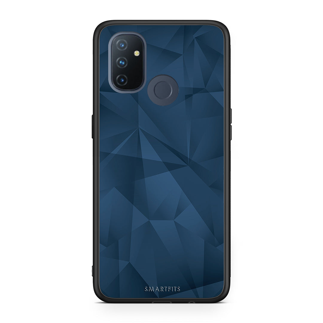 39 - OnePlus Nord N100 Blue Abstract Geometric case, cover, bumper