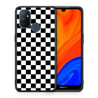 Thumbnail for Θήκη OnePlus Nord N100 Squares Geometric από τη Smartfits με σχέδιο στο πίσω μέρος και μαύρο περίβλημα | OnePlus Nord N100 Squares Geometric case with colorful back and black bezels