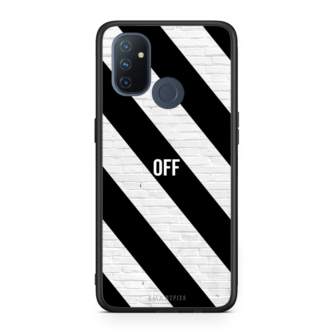 OnePlus Nord N100 Get Off θήκη από τη Smartfits με σχέδιο στο πίσω μέρος και μαύρο περίβλημα | Smartphone case with colorful back and black bezels by Smartfits