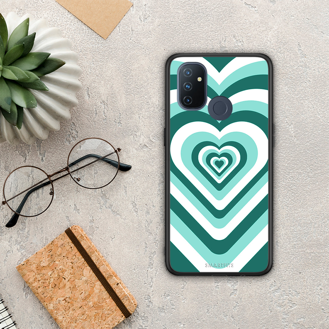 Green Hearts - OnePlus Nord N100 case