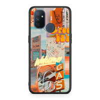 Thumbnail for OnePlus Nord N100 Groovy Babe Θήκη Αγίου Βαλεντίνου από τη Smartfits με σχέδιο στο πίσω μέρος και μαύρο περίβλημα | Smartphone case with colorful back and black bezels by Smartfits