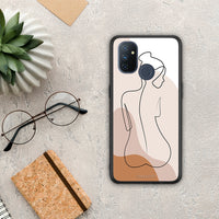 Thumbnail for LineArt Woman - OnePlus Nord N100 case