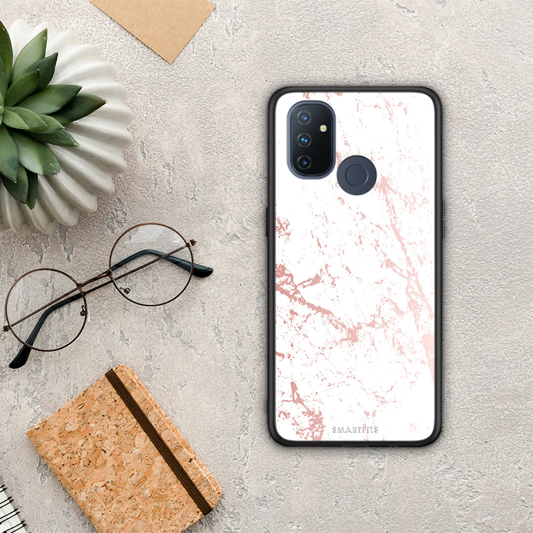 Marble Pink Splash - OnePlus Nord N100 case