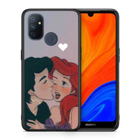 Thumbnail for Θήκη Αγίου Βαλεντίνου OnePlus Nord N100 Mermaid Love από τη Smartfits με σχέδιο στο πίσω μέρος και μαύρο περίβλημα | OnePlus Nord N100 Mermaid Love case with colorful back and black bezels