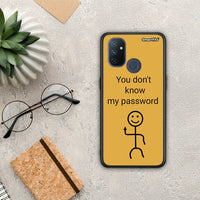Thumbnail for My Password - OnePlus Nord N100 θήκη