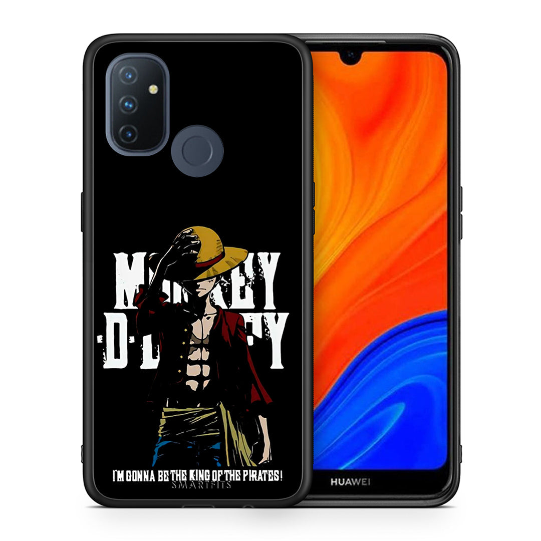 Θήκη OnePlus Nord N100 Pirate King από τη Smartfits με σχέδιο στο πίσω μέρος και μαύρο περίβλημα | OnePlus Nord N100 Pirate King case with colorful back and black bezels