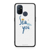 Thumbnail for OnePlus Nord N100 Sea You Θήκη από τη Smartfits με σχέδιο στο πίσω μέρος και μαύρο περίβλημα | Smartphone case with colorful back and black bezels by Smartfits