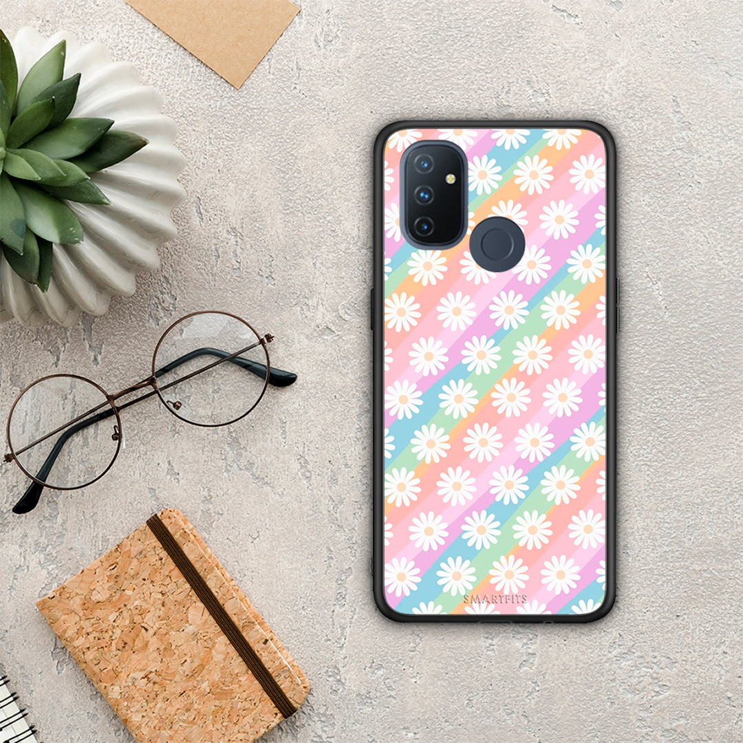 White Daisies - OnePlus Nord N100 case