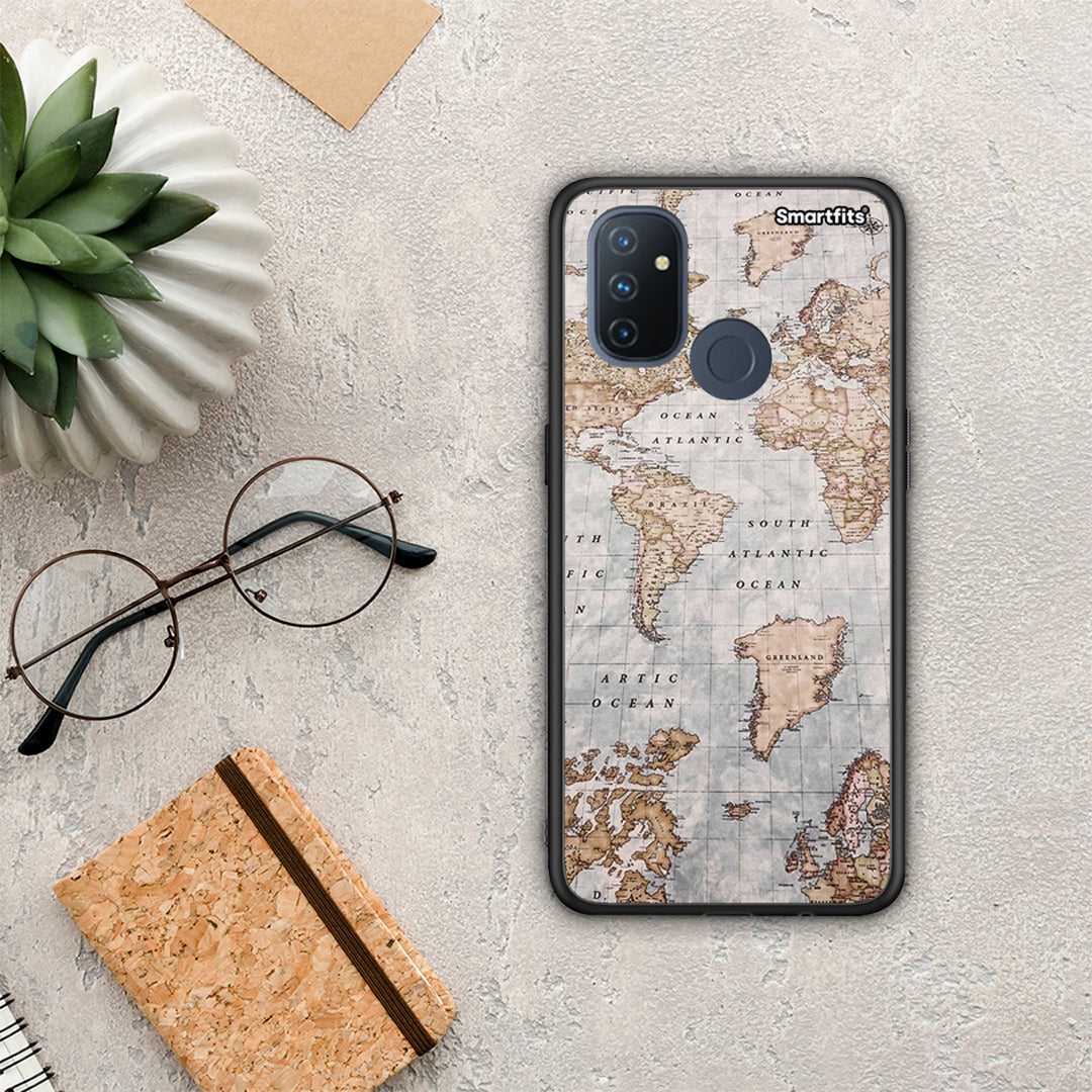 World Map - OnePlus Nord N100 case