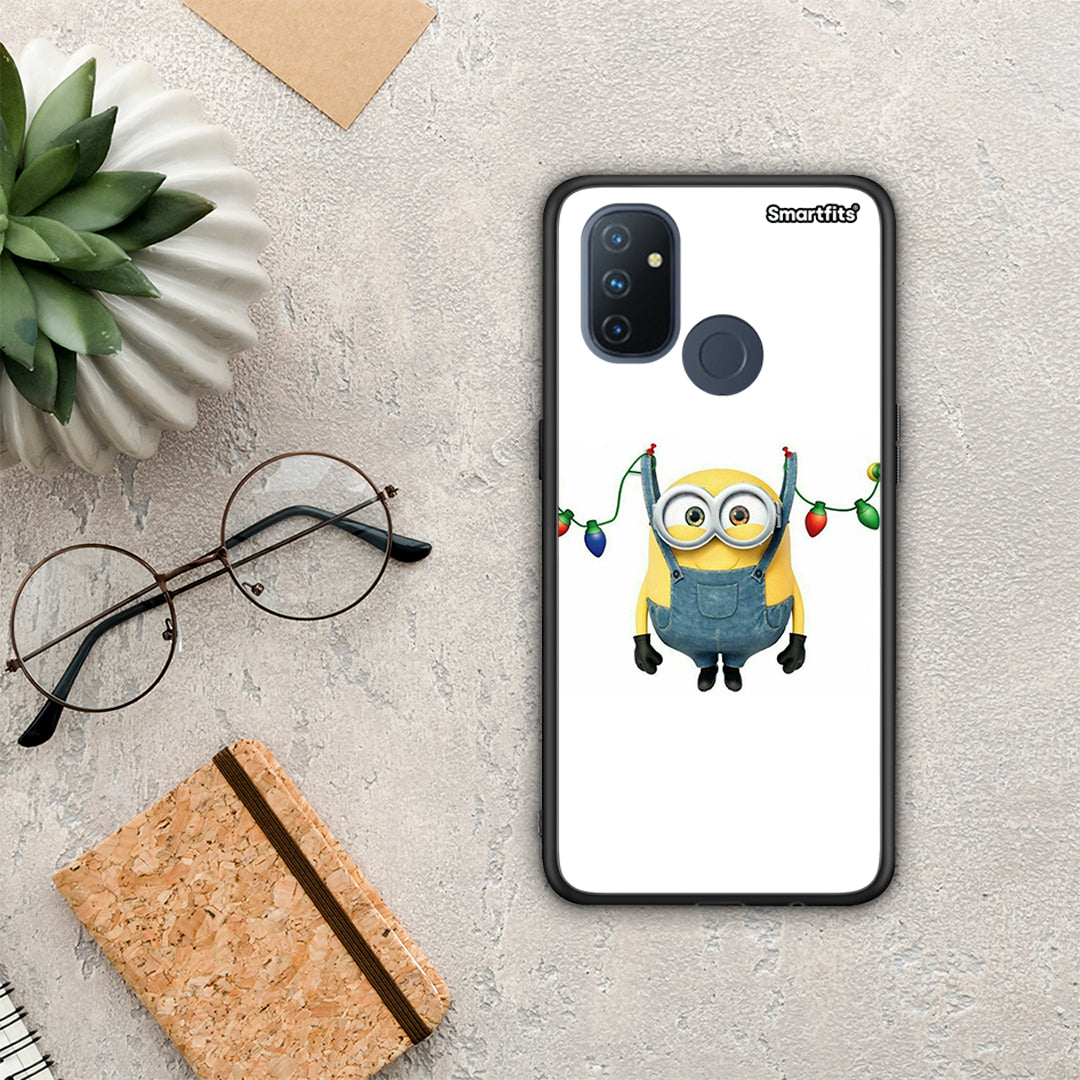 Xmas Minion Lights - OnePlus Nord N100 case