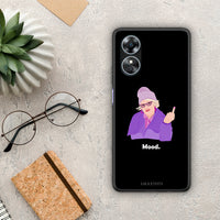 Thumbnail for Θήκη Oppo A17 Grandma Mood Black από τη Smartfits με σχέδιο στο πίσω μέρος και μαύρο περίβλημα | Oppo A17 Grandma Mood Black Case with Colorful Back and Black Bezels