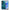Θήκη Oppo A17 Marble Blue από τη Smartfits με σχέδιο στο πίσω μέρος και μαύρο περίβλημα | Oppo A17 Marble Blue Case with Colorful Back and Black Bezels