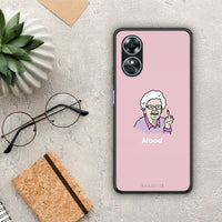 Thumbnail for Θήκη Oppo A17 PopArt Mood από τη Smartfits με σχέδιο στο πίσω μέρος και μαύρο περίβλημα | Oppo A17 PopArt Mood Case with Colorful Back and Black Bezels