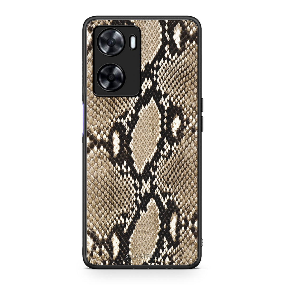 23 - Oppo A57s / A77s / A77 Fashion Snake Animal case, cover, bumper