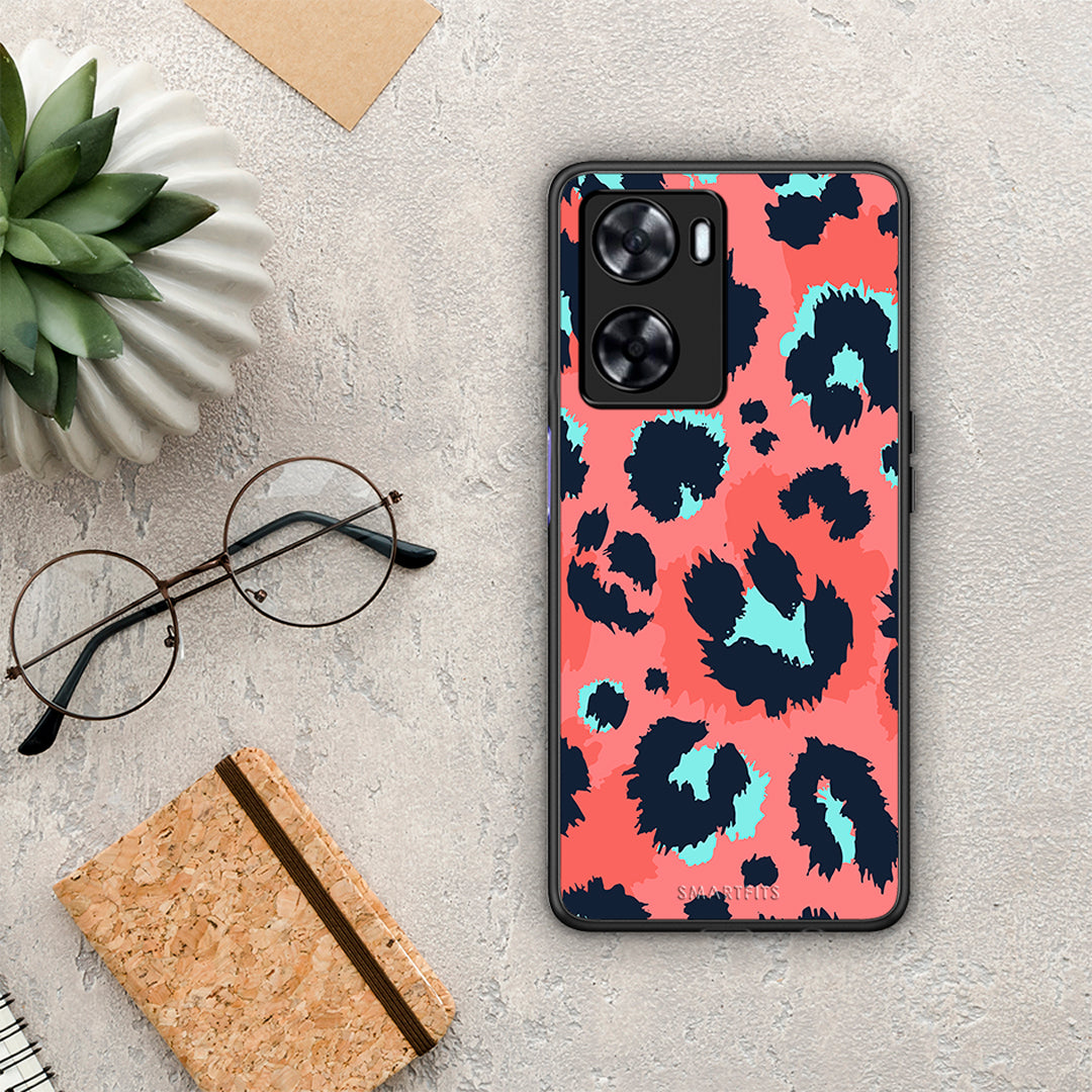 Animal Pink Leopard - Oppo A57 4G / A57S / A77S / A58 case