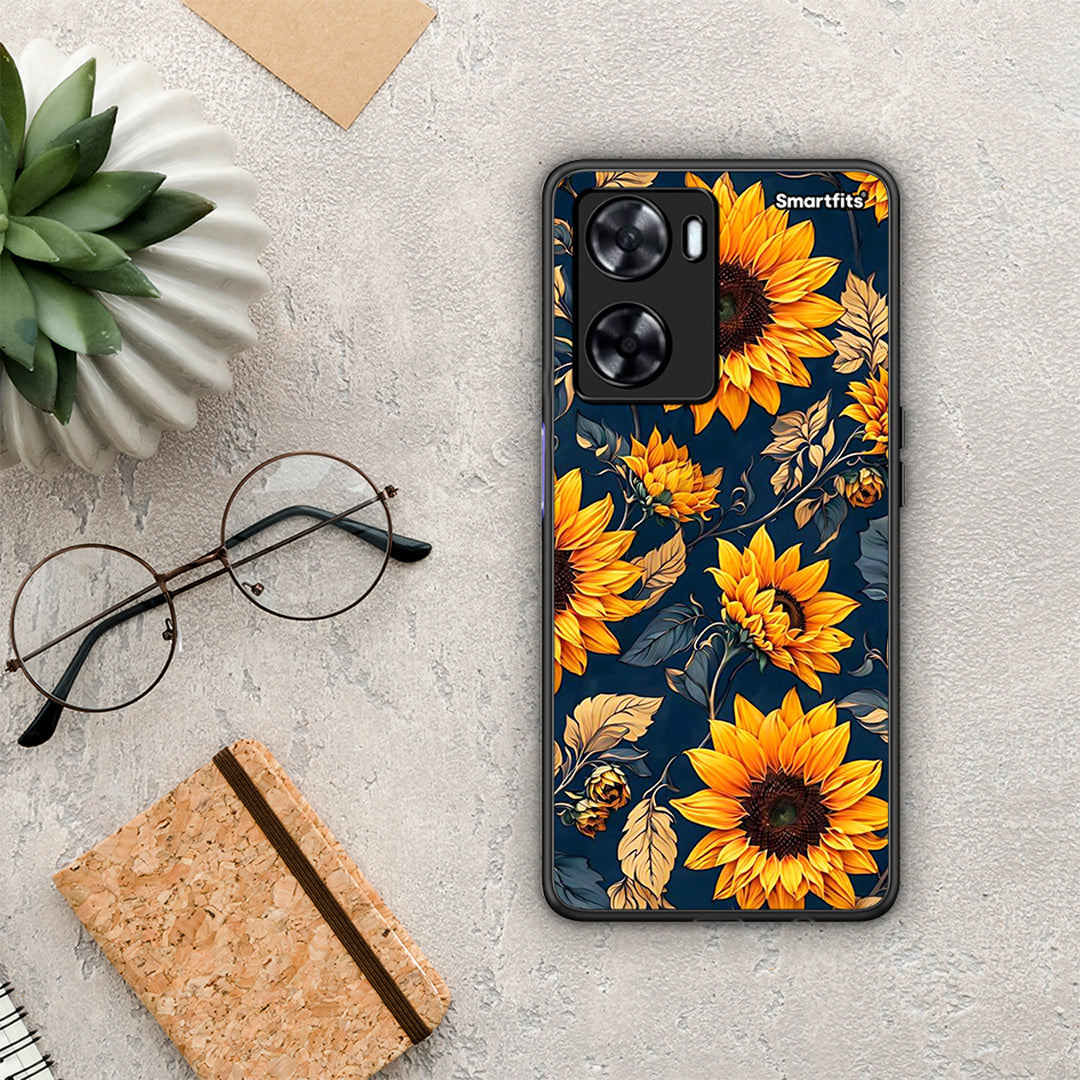 Autumn Sunflowers - Oppo A57s / A77s / A58 case