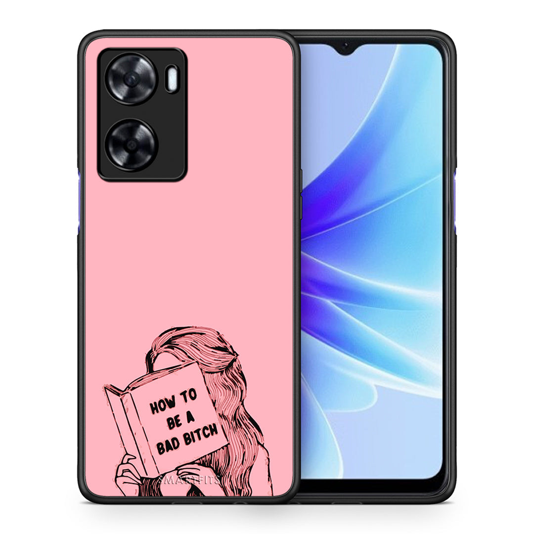 Θήκη Oppo A57s / A77s / A58 / OnePlus Nord N20 SE Bad Bitch από τη Smartfits με σχέδιο στο πίσω μέρος και μαύρο περίβλημα | Oppo A57s / A77s / A58 / OnePlus Nord N20 SE Bad Bitch case with colorful back and black bezels