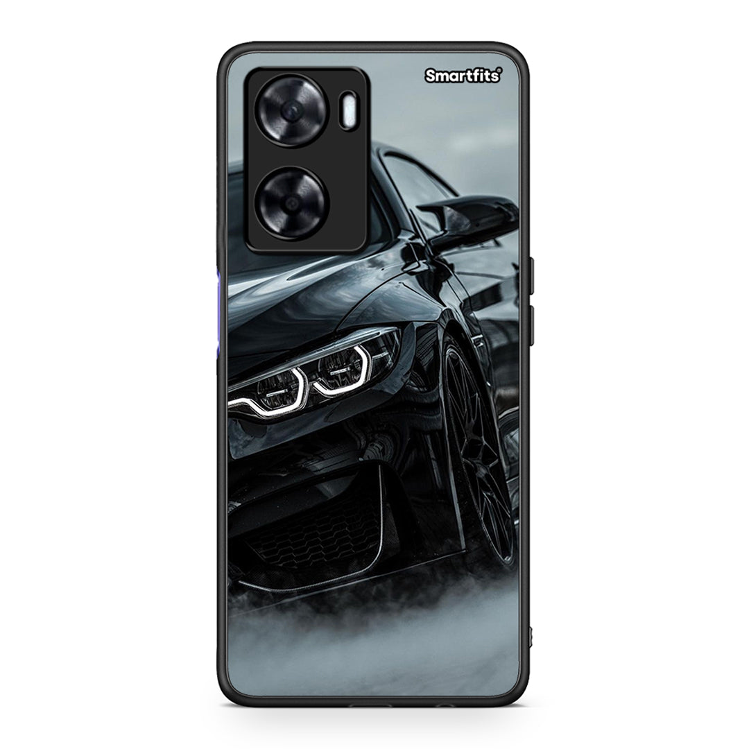 Oppo A57s / A77s / A58 / OnePlus Nord N20 SE Black BMW θήκη από τη Smartfits με σχέδιο στο πίσω μέρος και μαύρο περίβλημα | Smartphone case with colorful back and black bezels by Smartfits