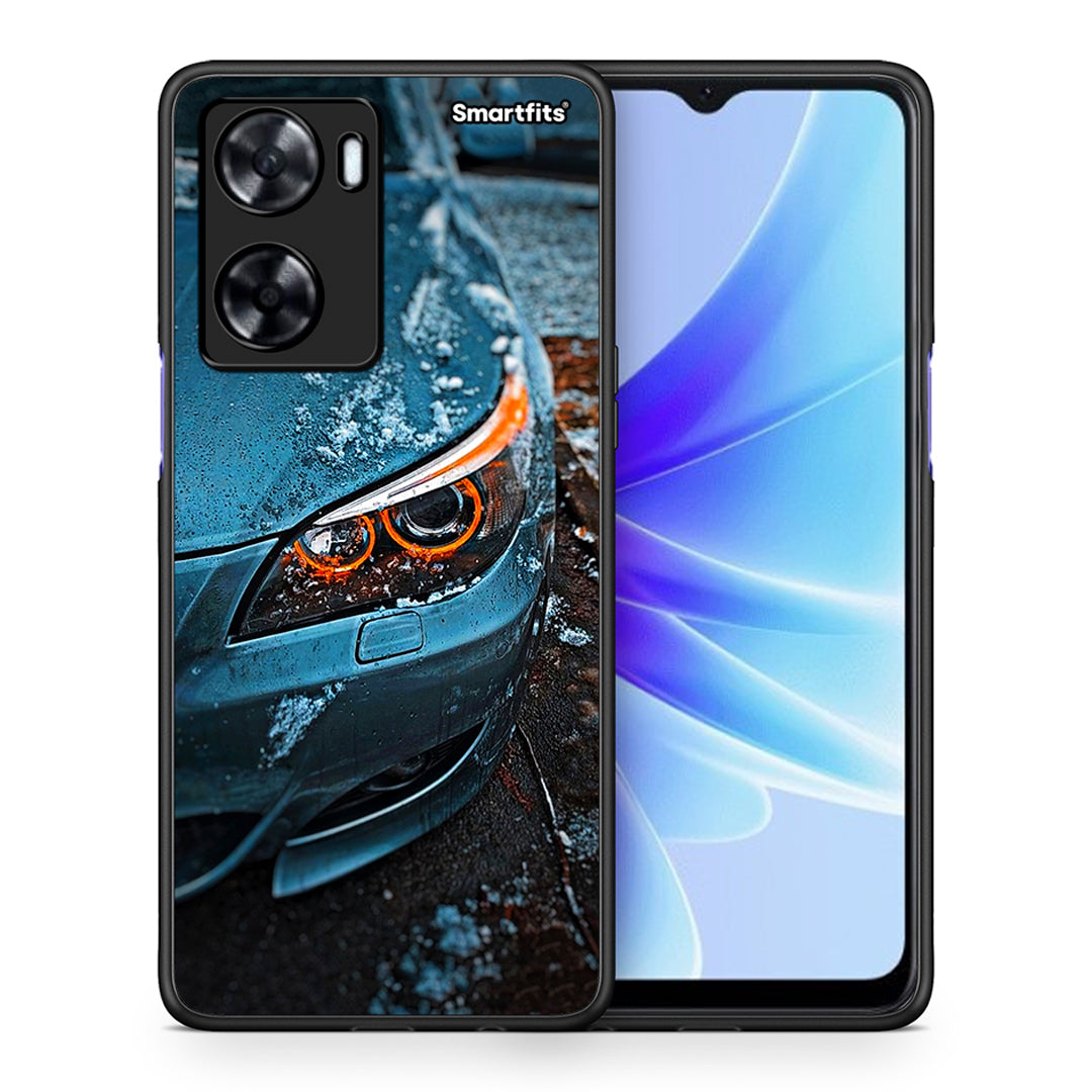 Θήκη Oppo A57s / A77s / A58 / OnePlus Nord N20 SE Bmw E60 από τη Smartfits με σχέδιο στο πίσω μέρος και μαύρο περίβλημα | Oppo A57s / A77s / A58 / OnePlus Nord N20 SE Bmw E60 case with colorful back and black bezels