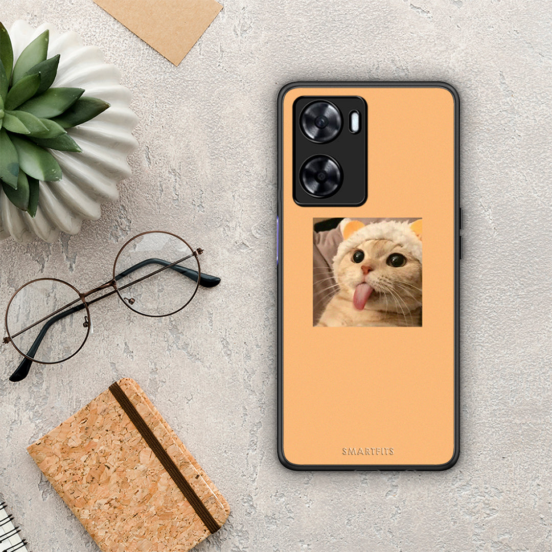 Cat Tongue - Oppo A57 4G / A57S / A77S / A58 case