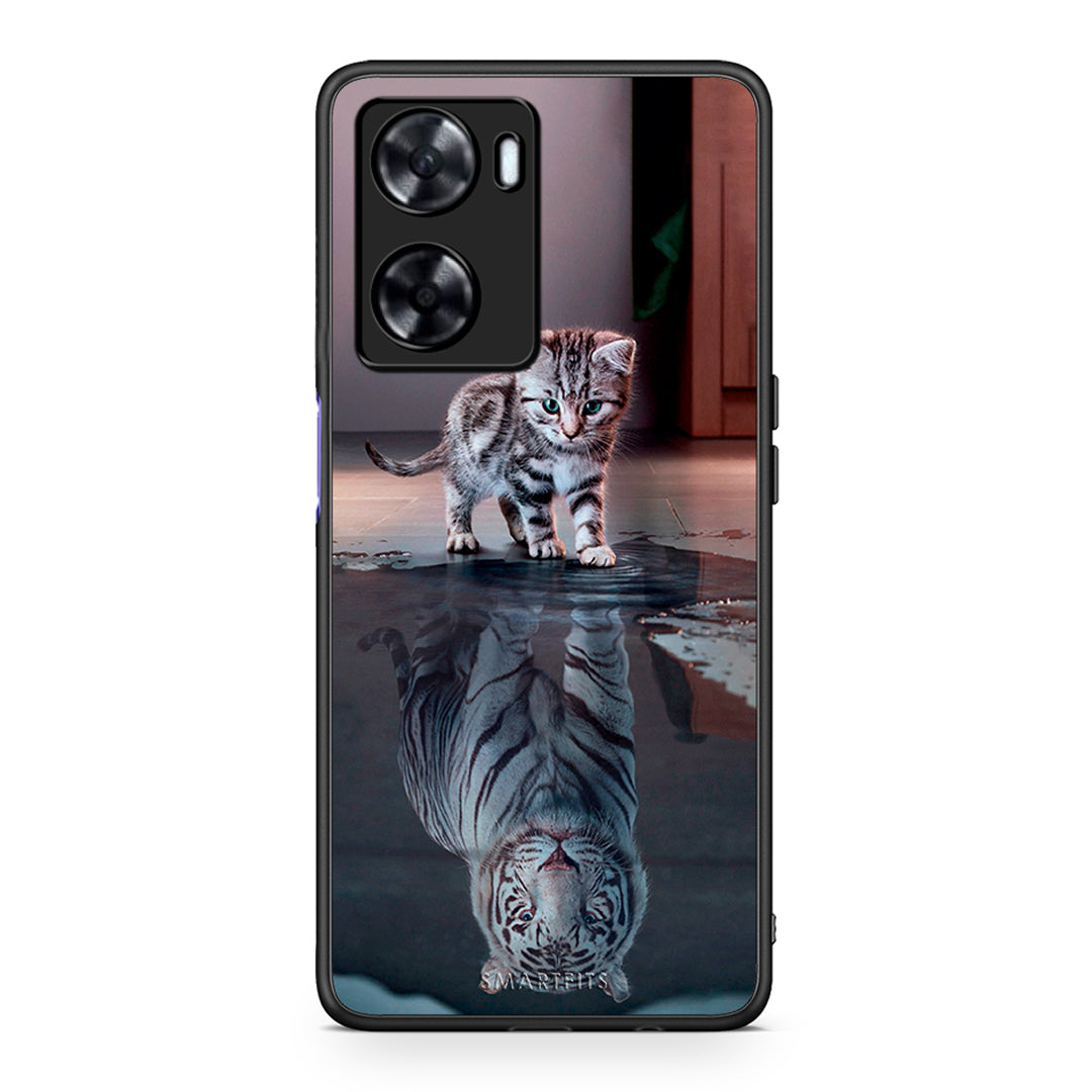 4 - Oppo A57s / A77s / A77 Tiger Cute case, cover, bumper