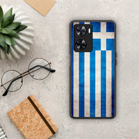 Thumbnail for Flag Greek - Oppo A57 4G / A57S / A77S / A58 case