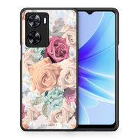 Thumbnail for Θήκη Oppo A57s / A77s / A58 / OnePlus Nord N20 SE Bouquet Floral από τη Smartfits με σχέδιο στο πίσω μέρος και μαύρο περίβλημα | Oppo A57s / A77s / A58 / OnePlus Nord N20 SE Bouquet Floral case with colorful back and black bezels