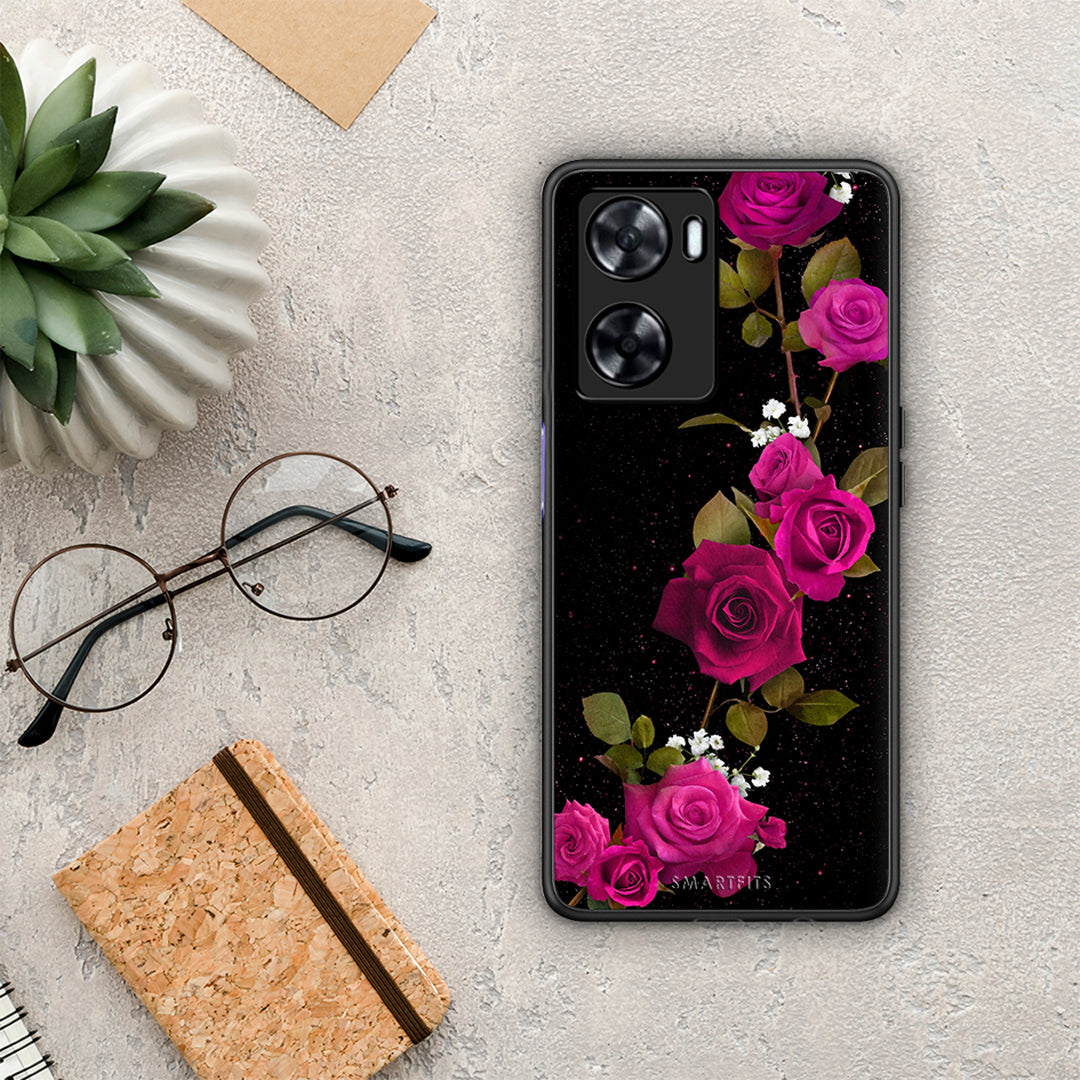 Flower Red Roses - Oppo A57s / A77s / A58 case
