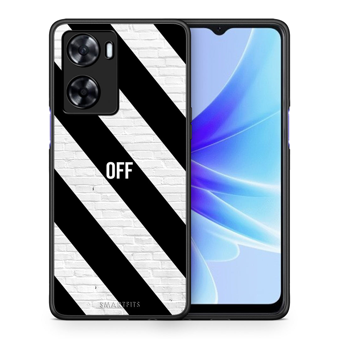 Θήκη Oppo A57s / A77s / A58 / OnePlus Nord N20 SE Get Off από τη Smartfits με σχέδιο στο πίσω μέρος και μαύρο περίβλημα | Oppo A57s / A77s / A58 / OnePlus Nord N20 SE Get Off case with colorful back and black bezels