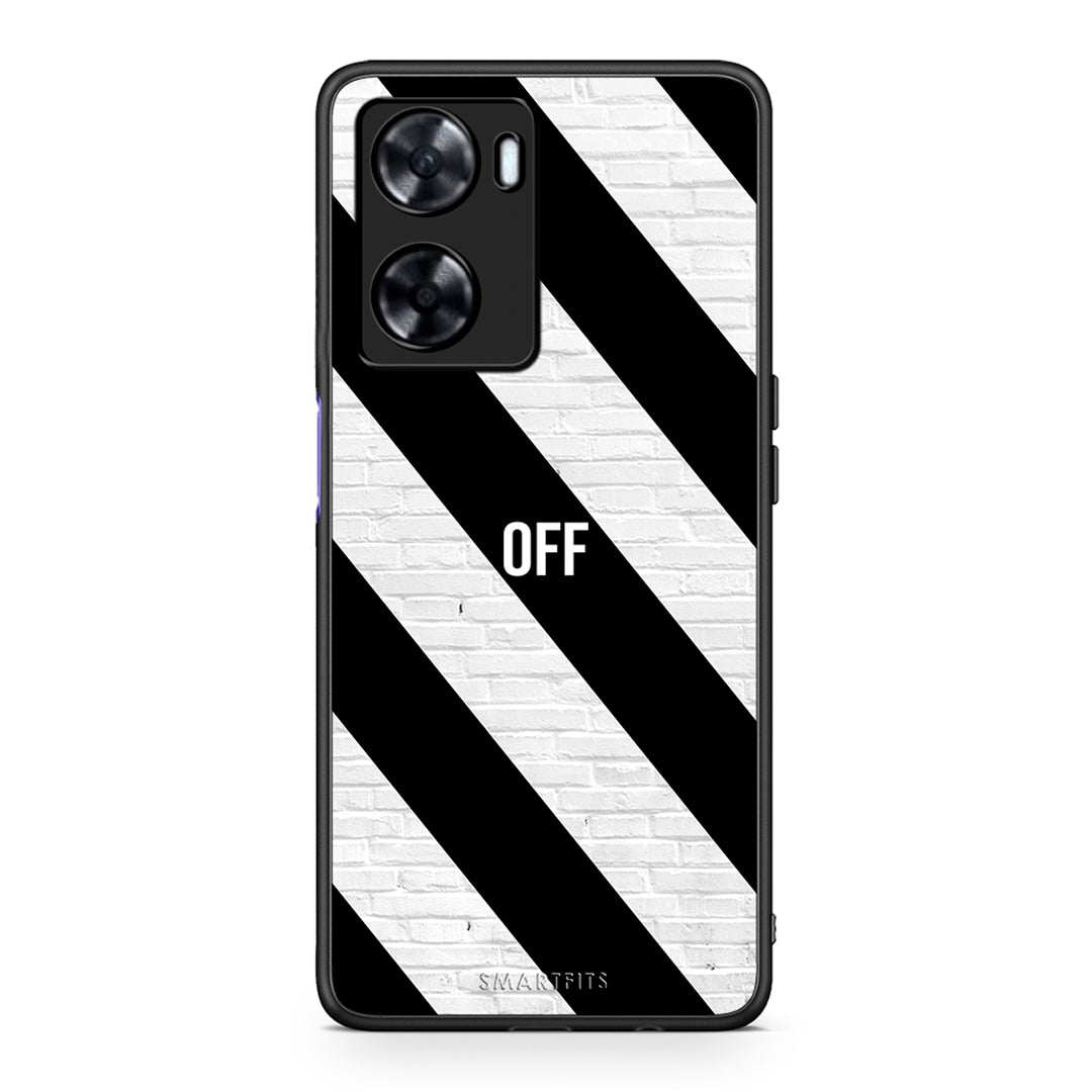 Oppo A57s / A77s / A58 / OnePlus Nord N20 SE Get Off θήκη από τη Smartfits με σχέδιο στο πίσω μέρος και μαύρο περίβλημα | Smartphone case with colorful back and black bezels by Smartfits