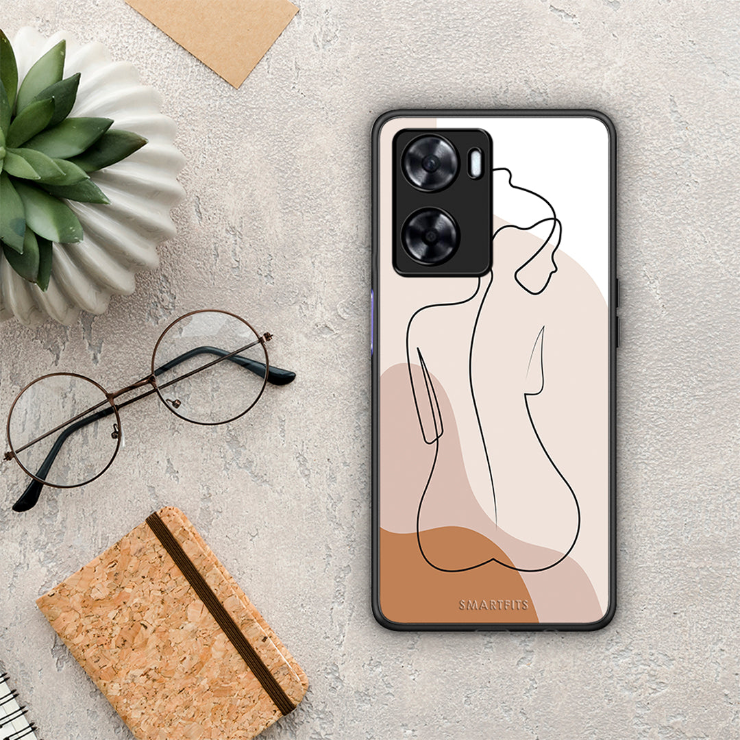 LineArt Woman - Oppo A57s / A77s / A58 case