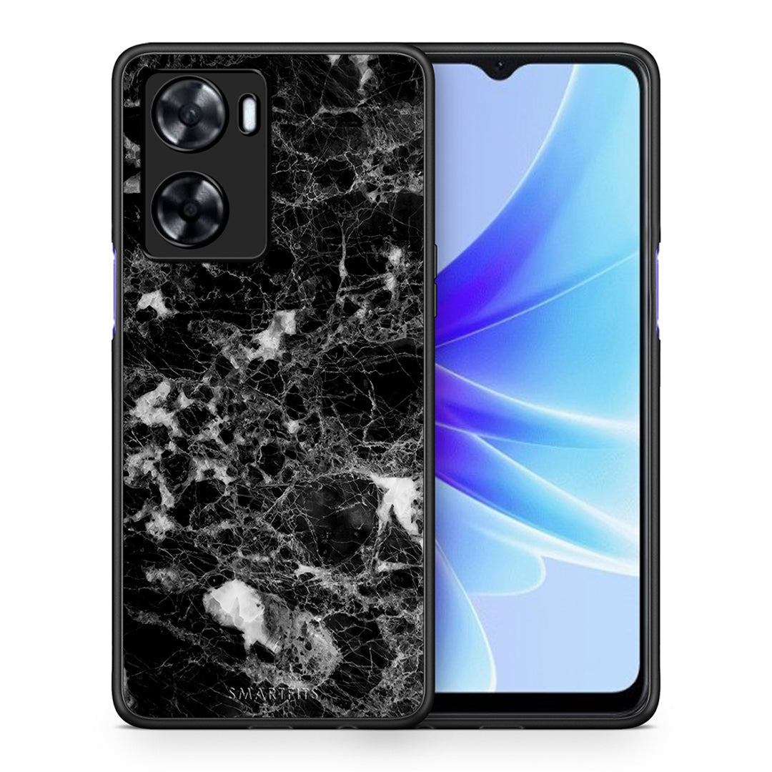 Θήκη Oppo A57s / A77s / A58 / OnePlus Nord N20 SE Male Marble από τη Smartfits με σχέδιο στο πίσω μέρος και μαύρο περίβλημα | Oppo A57s / A77s / A58 / OnePlus Nord N20 SE Male Marble case with colorful back and black bezels