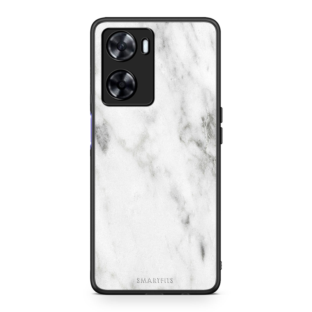 2 - Oppo A57s / A77s / A77 White marble case, cover, bumper