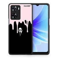 Thumbnail for Θήκη Oppo A57s / A77s / A58 / OnePlus Nord N20 SE Melting Halloween Mask από τη Smartfits με σχέδιο στο πίσω μέρος και μαύρο περίβλημα | Oppo A57s / A77s / A58 / OnePlus Nord N20 SE Melting Halloween Mask case with colorful back and black bezels