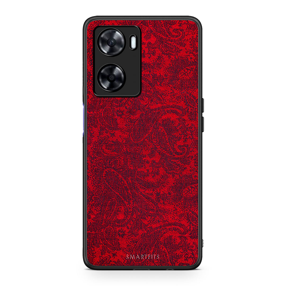 Oppo A57s / A77s / A58 / OnePlus Nord N20 SE Paisley Cashmere θήκη από τη Smartfits με σχέδιο στο πίσω μέρος και μαύρο περίβλημα | Smartphone case with colorful back and black bezels by Smartfits