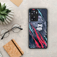 Thumbnail for Popart Lion Designer - Oppo A57 4G / A57S / A77S / A58 case