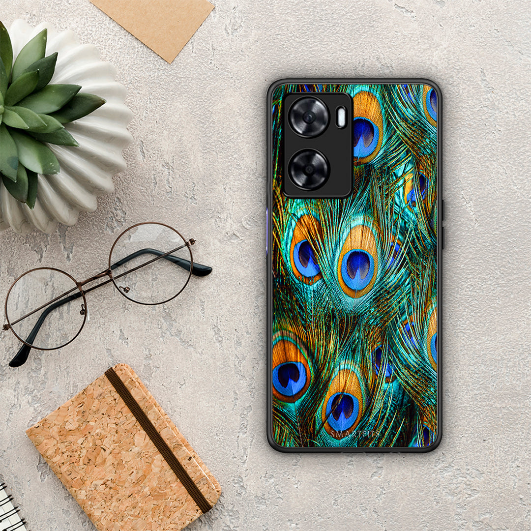 Real Peacock Feathers - OnePlus Nord N20 SE case